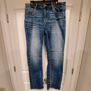 BKE- TYLER  Denim Mens Blue Jeans Pants Size 34W X 36L